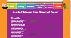 Desktop Screenshot of flowerpotpress.com